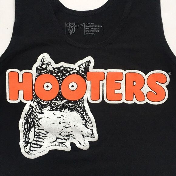 🔃Hooters Logo Waitress Uniform Tank Top - Picture 3 of 5